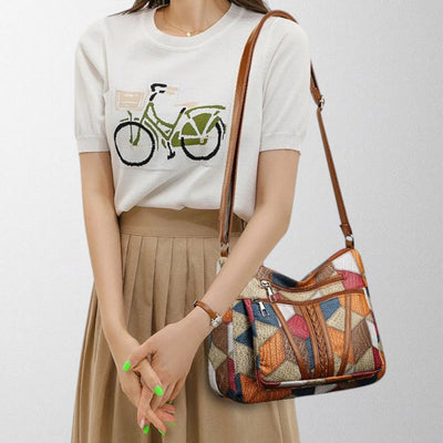 Rose - Samina Handbag in Vegetable Leather