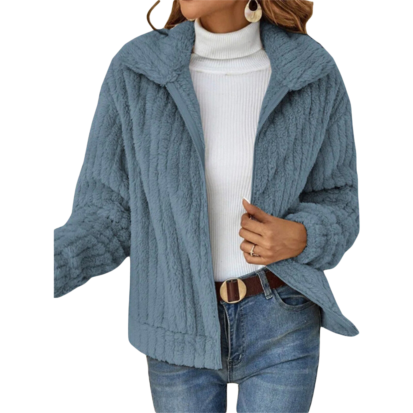 Barbara - Comfy Winter Fleece Jacket