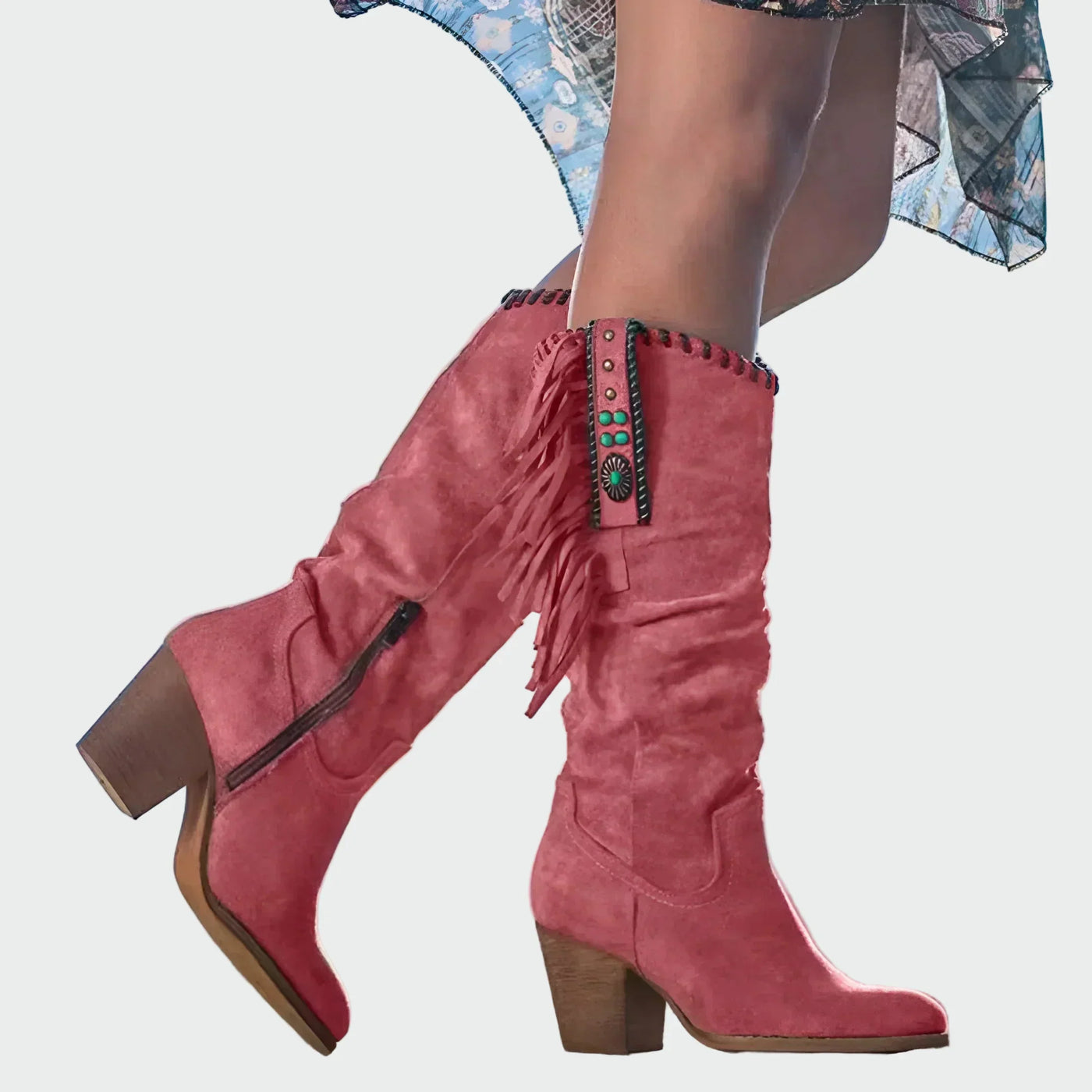 Heather - Comfortable Leather Ankle Boots