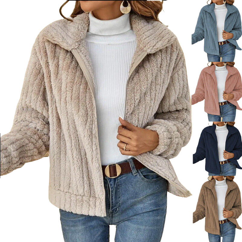 Barbara - Comfy Winter Fleece Jacket