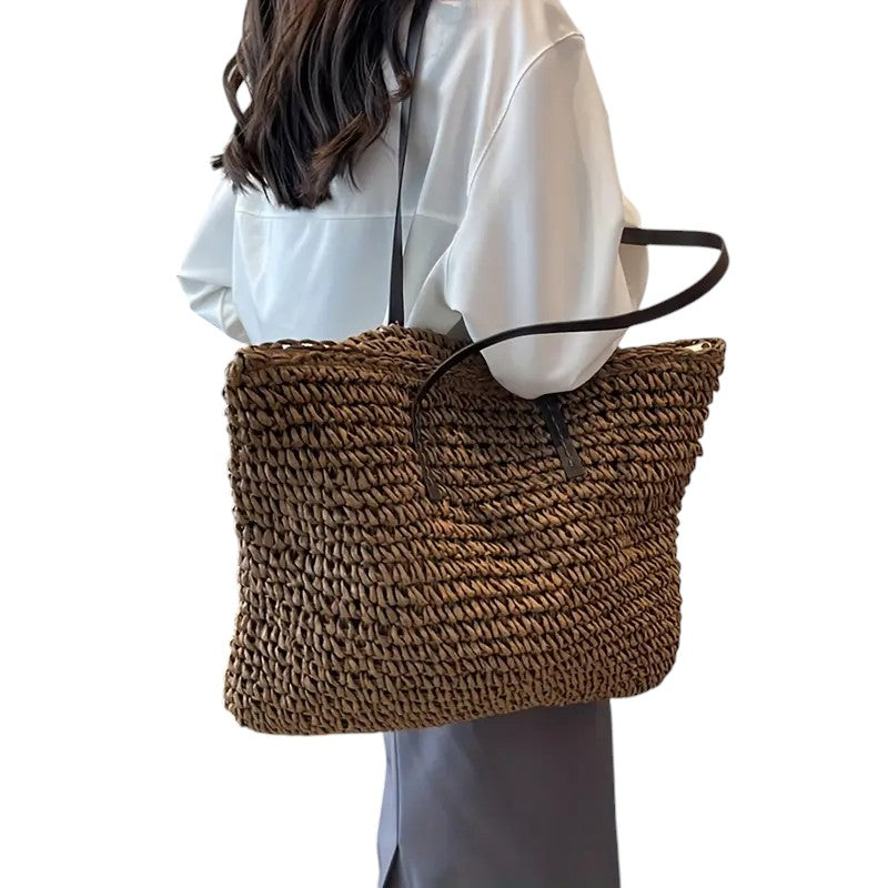 Amelia - Woven Carrier Bag