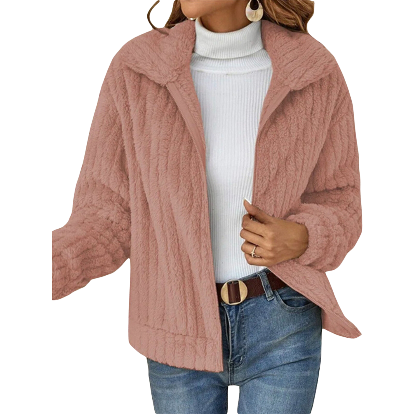 Barbara - Comfy Winter Fleece Jacket