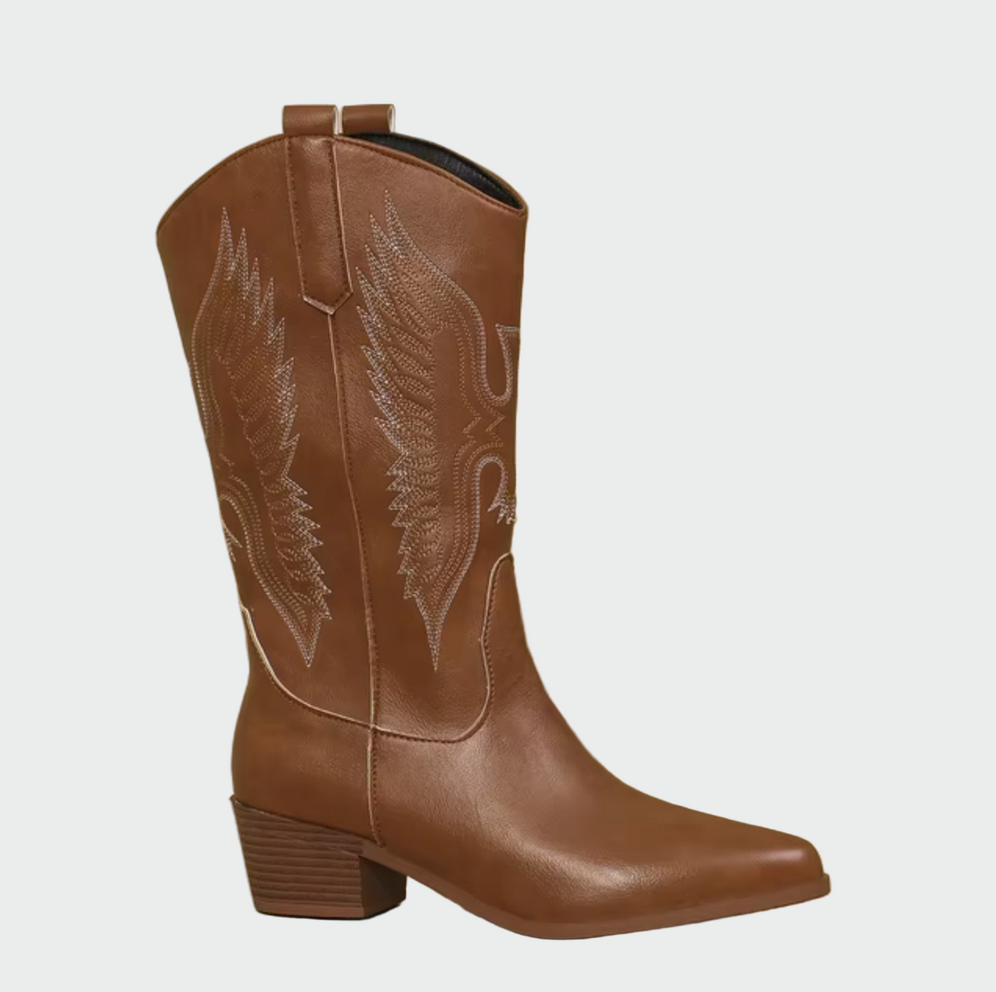 Wendy - Leather Western Cowboy Boots
