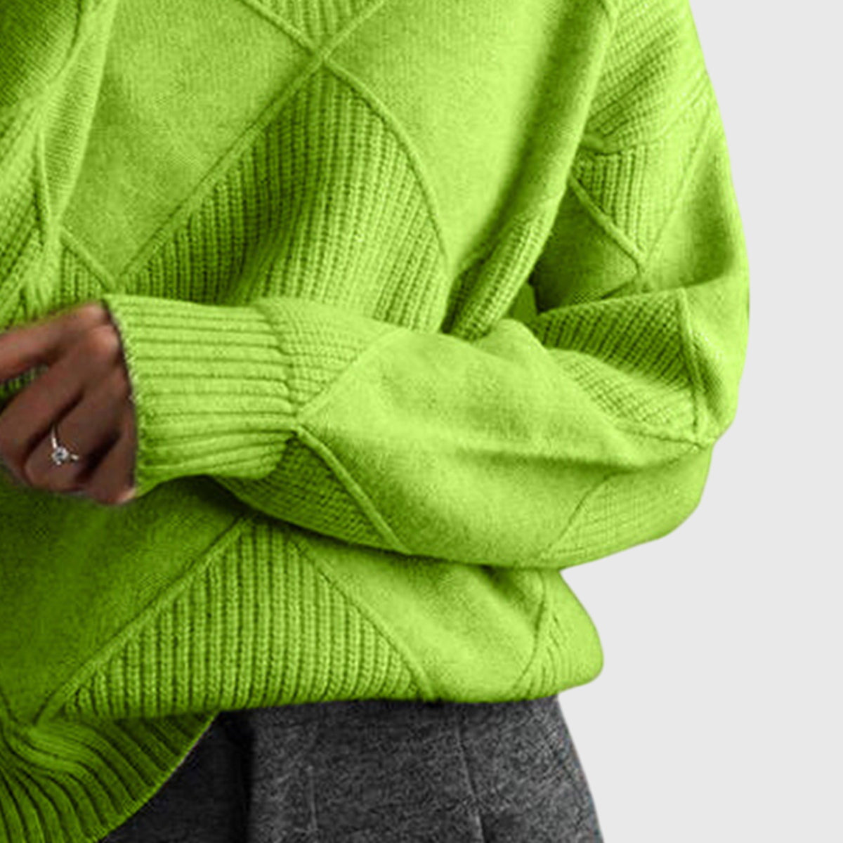Angela - Turtleneck Jumper