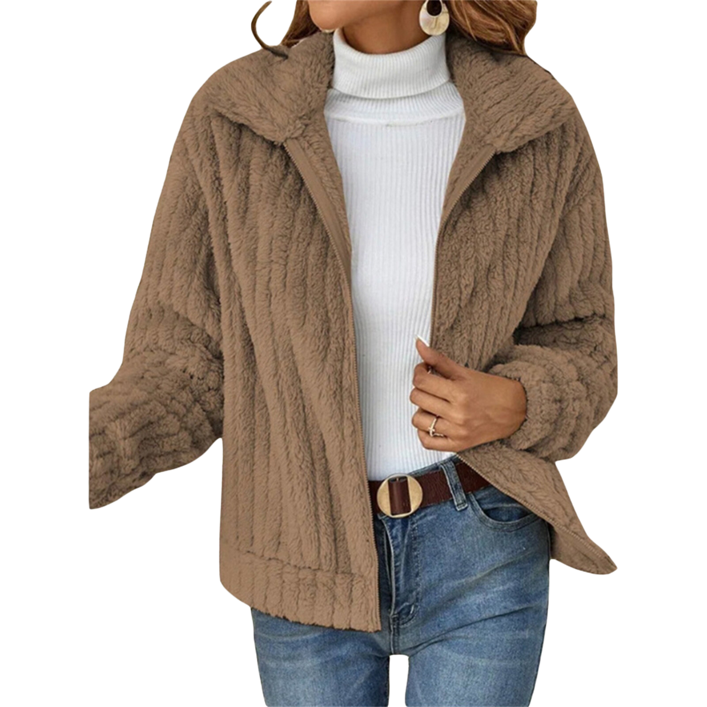 Barbara - Comfy Winter Fleece Jacket