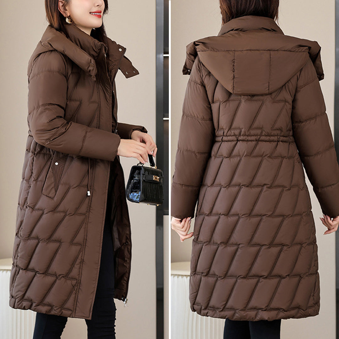 Joyce - Long Quilted Jacket