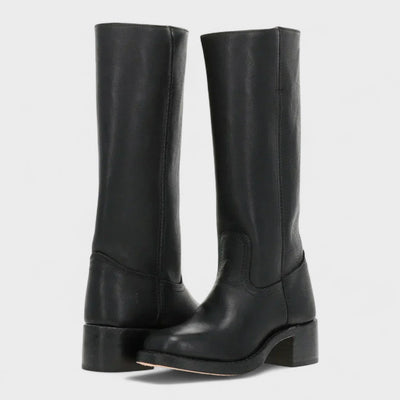 Classic Riding Boots with High Line
