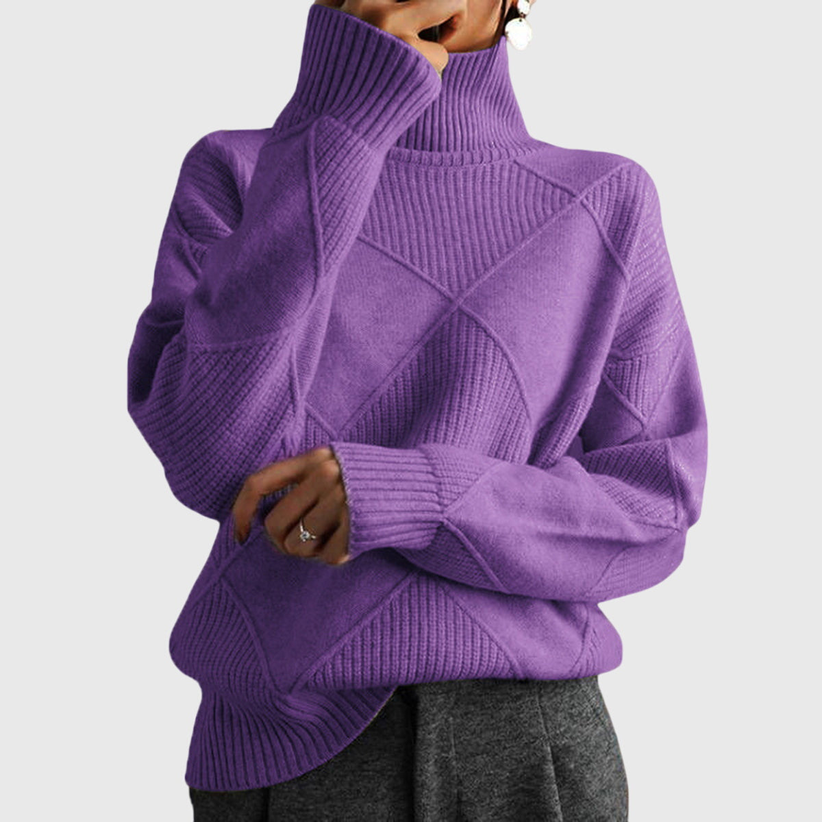 Angela - Turtleneck Jumper