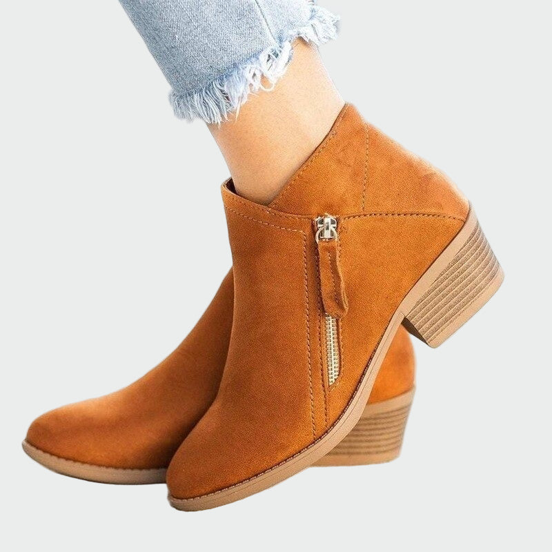 Donna - Premium orthopaedic leather ankle boots