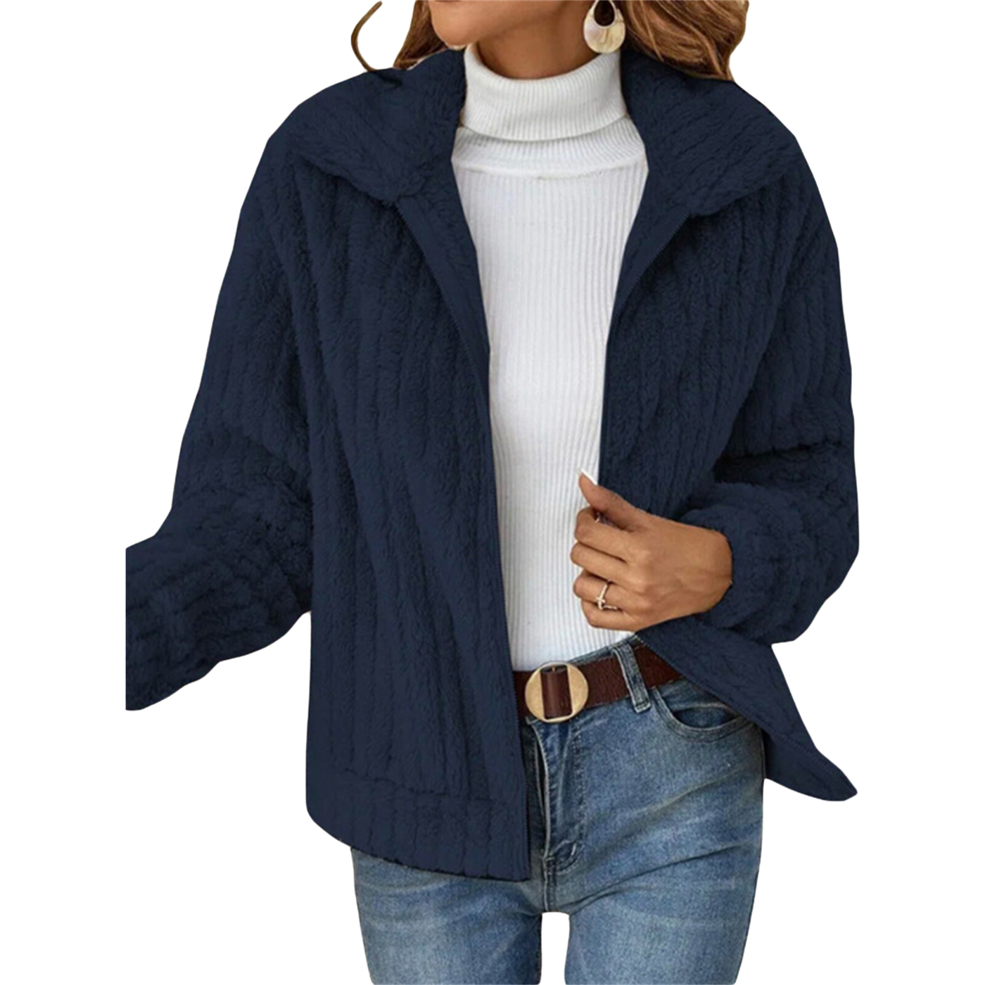 Barbara - Comfy Winter Fleece Jacket